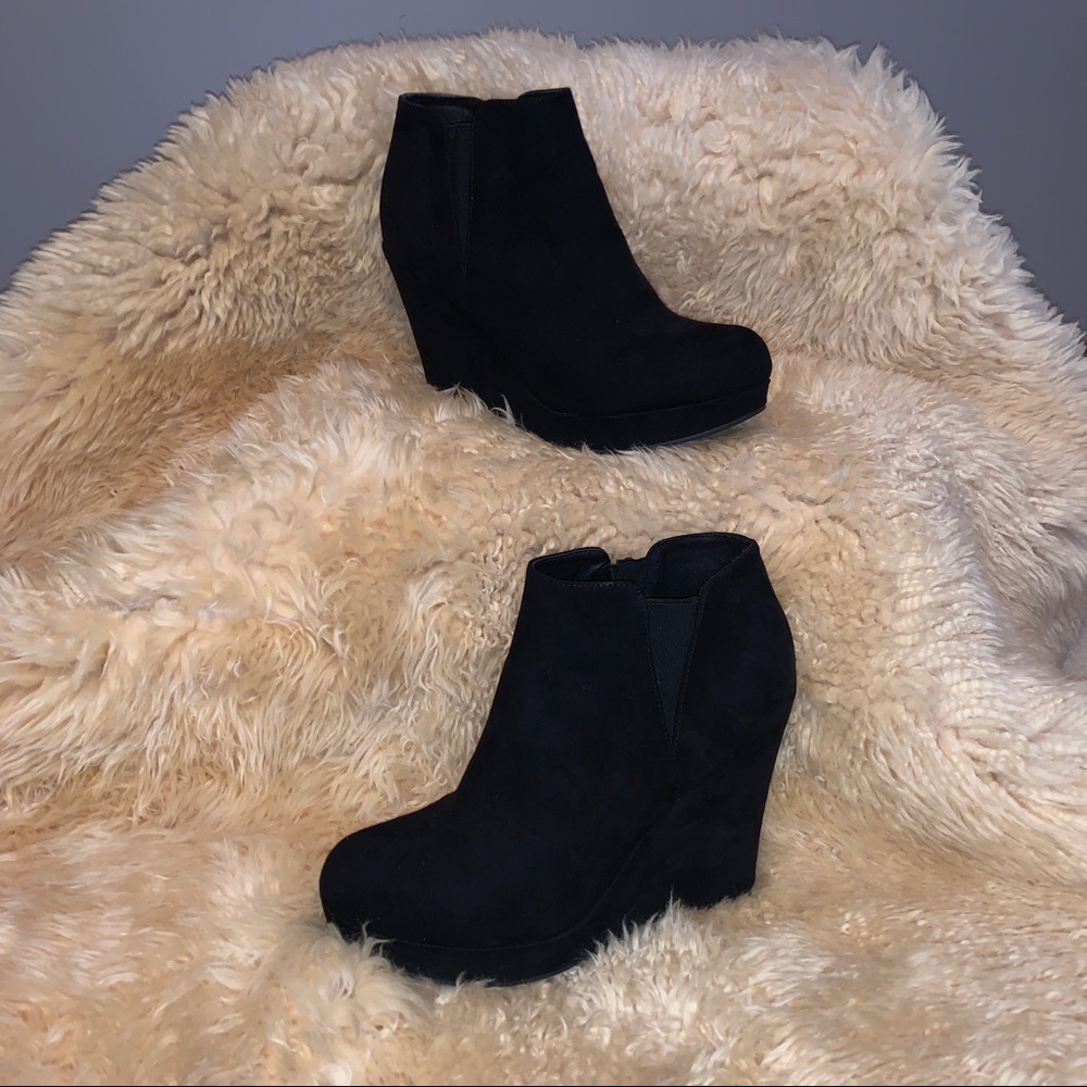 Wedge Booties
